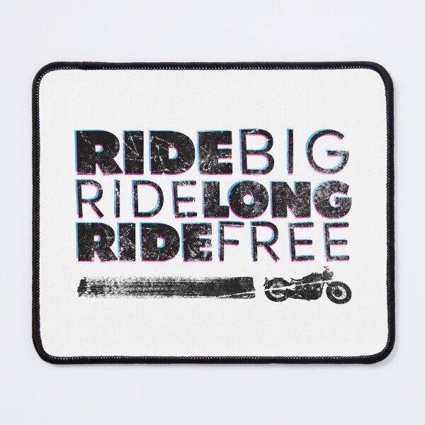 Item preview, Ride BIG, Ride Long, Ride Free - black designed and sold by Cimbart.