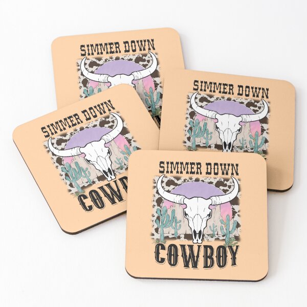 Item preview, Simmer Down Cowboy (Western Style Gift) designed and sold by i-longmanshop.
