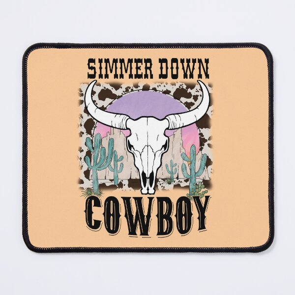 Item preview, Simmer Down Cowboy (Western Style Gift) designed and sold by i-longmanshop.