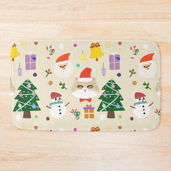 Item preview, Christmas cat pattern designed and sold by Teatea321.