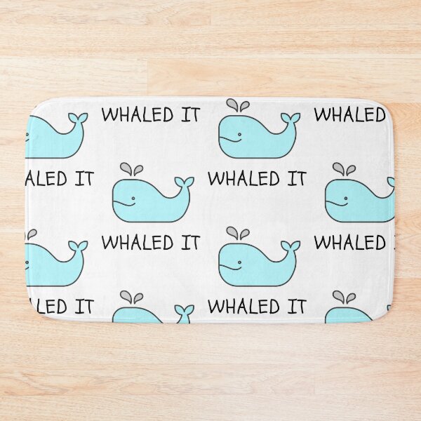 Item preview, Whaled it | tropical and beach life designed and sold by OceanLustStore.