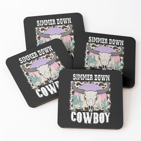 Item preview, Simmer Down Cowboy (Western Style Gift) designed and sold by i-longmanshop.