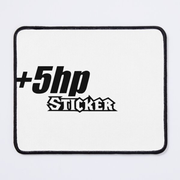 Item preview, +5HP STICKER designed and sold by Racingdecals.