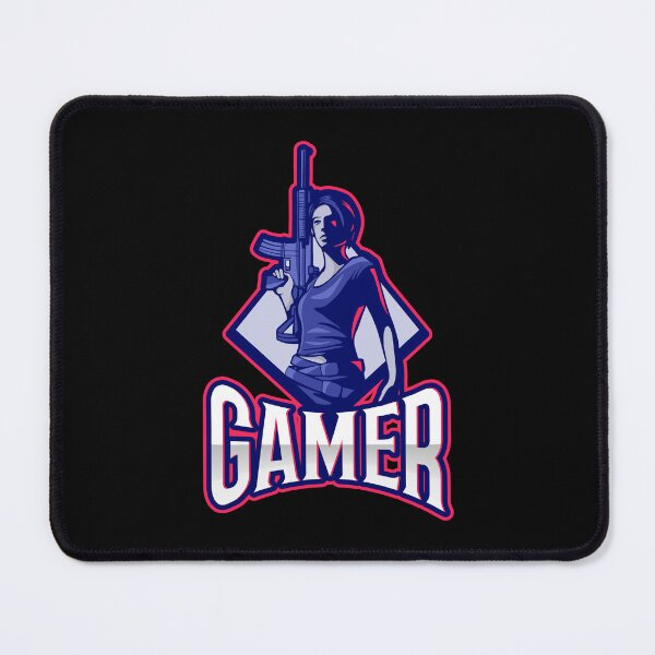 Item preview, Gamer with Bold Female Shooter designed and sold by PRIVARSHU.