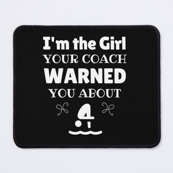 Item preview, Diving: I'm the girl your coach warned you about designed and sold by TheGreenGoat.