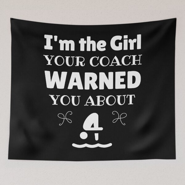 Item preview, Diving: I'm the girl your coach warned you about designed and sold by TheGreenGoat.