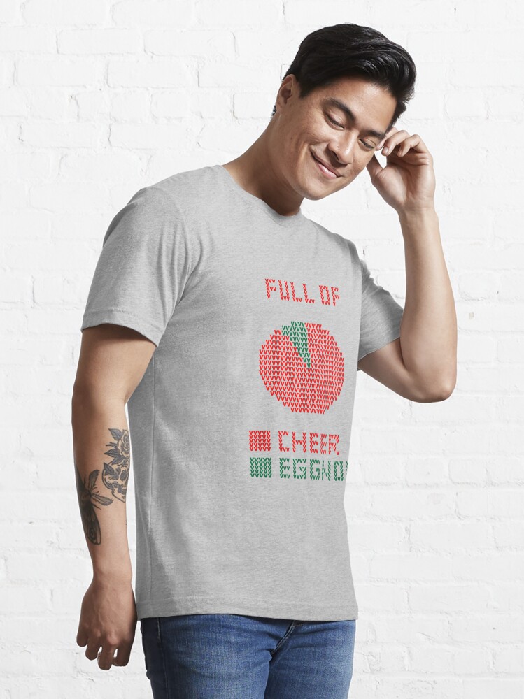 Alternate view of Pie Chart Ugly Sweater Design Essential T-Shirt