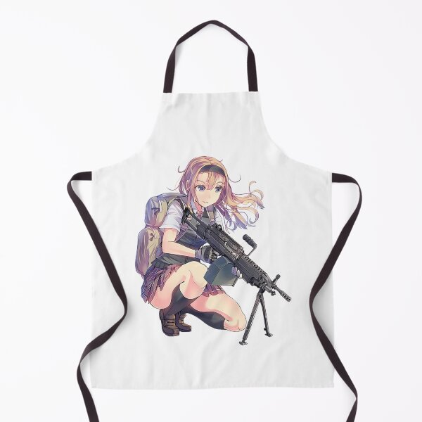 Item preview, Anime girl with gun designed and sold by Topssimo.