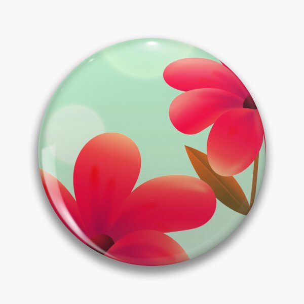 Item preview, Flowers Art REd light green  designed and sold by Tshirtstory.