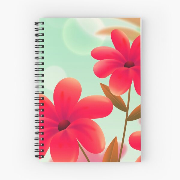 Item preview, Flowers Art REd light green  designed and sold by Tshirtstory.