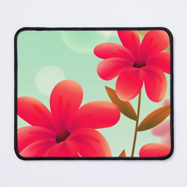 Item preview, Flowers Art REd light green  designed and sold by Tshirtstory.