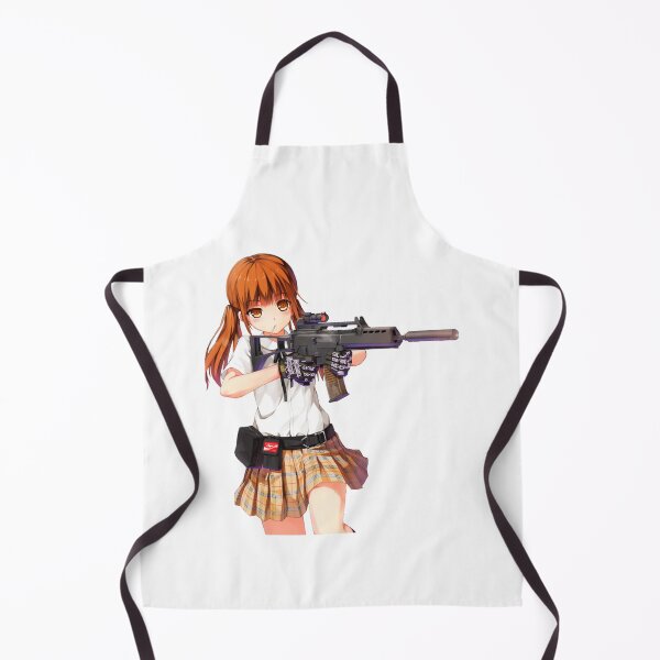 Item preview, Anime girl with gun design cool designed and sold by Topssimo.