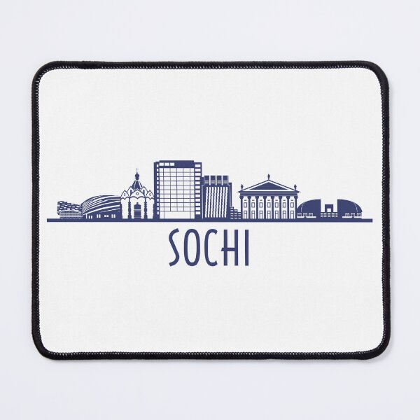 Item preview, Sochi Skyline designed and sold by patternprint1.