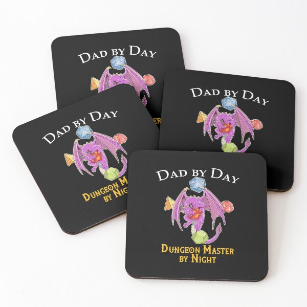 Item preview, Dad By Day Tabletop Gift Fathers Day Dice RPG designed and sold by BernardMurray.