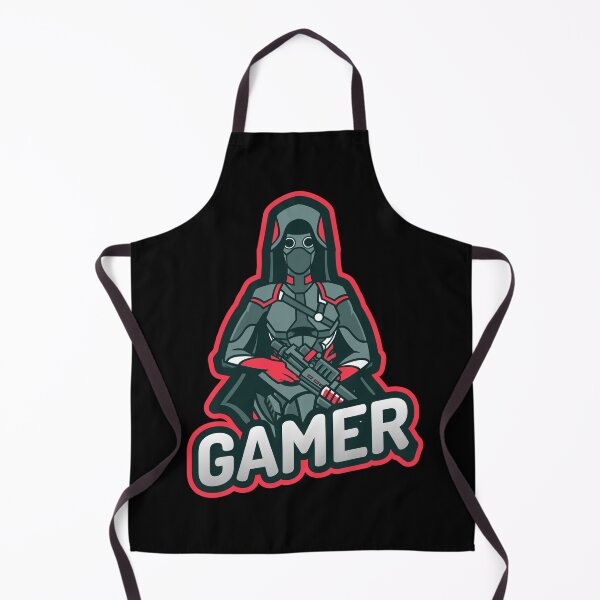 Item preview, Gamer with Tactical Masked Warrior designed and sold by PRIVARSHU.