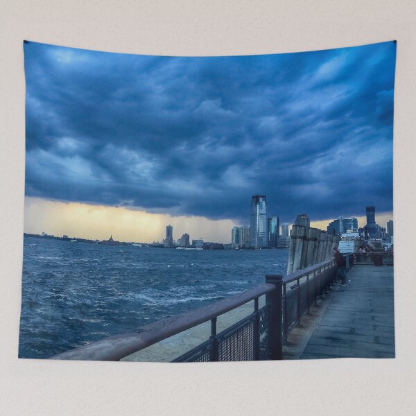 Item preview, Storm, Battery Park, Manhattan, NYC designed and sold by eleonoraingrid.