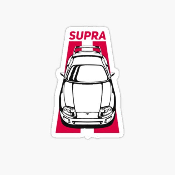  I LOVE MY SUPRA Sticker