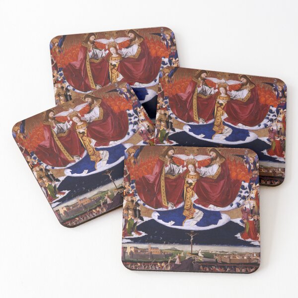 Item preview, Coronación de la Virgen - Enguerrand Quarton (1454) designed and sold by Onodera.