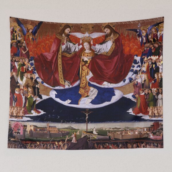 Item preview, Coronación de la Virgen - Enguerrand Quarton (1454) designed and sold by Onodera.