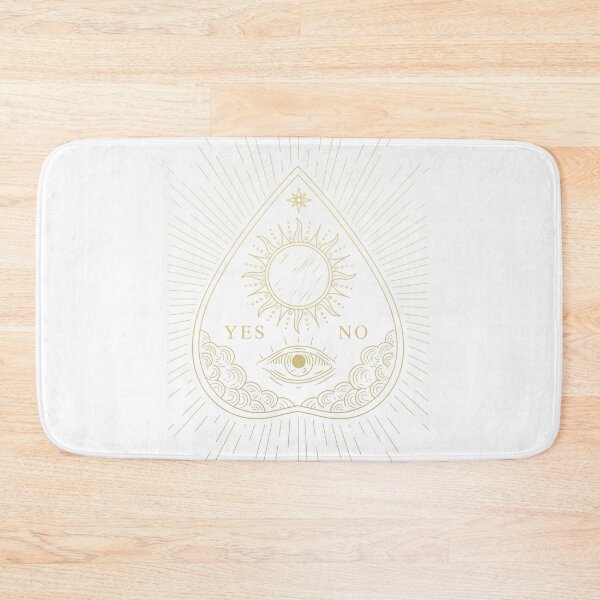 Item preview, Yes No Gold White Card Ouija Board designed and sold by Vic Torys ☆.