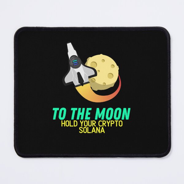 Item preview, To the moon hold your Solana crypto designed and sold by WaguinhoTex.