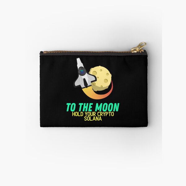 Item preview, To the moon hold your Solana crypto  designed and sold by WaguinhoTex.