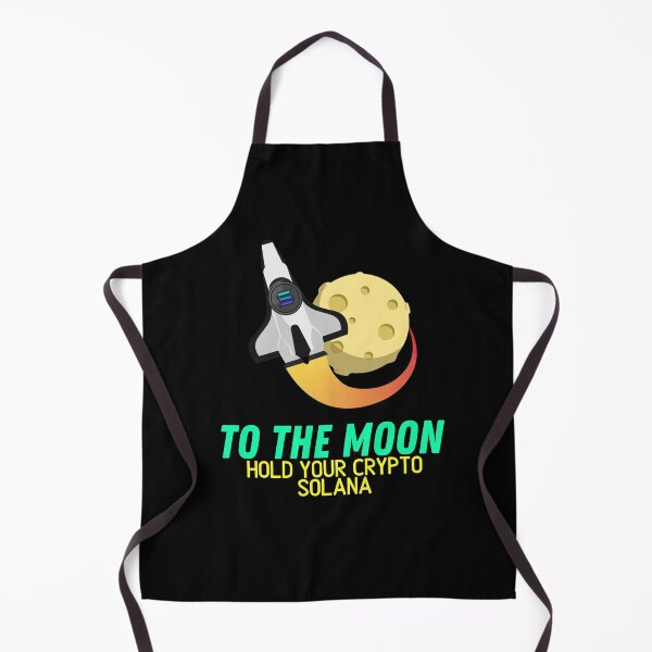 Item preview, To the moon hold your Solana crypto designed and sold by WaguinhoTex.