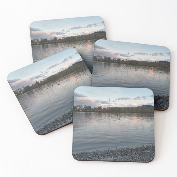 Item preview, Golden hour goose river designed and sold by AsaMetrikArt.