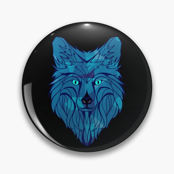 Item preview, Blue Poly Wolf designed and sold by Trace1234.