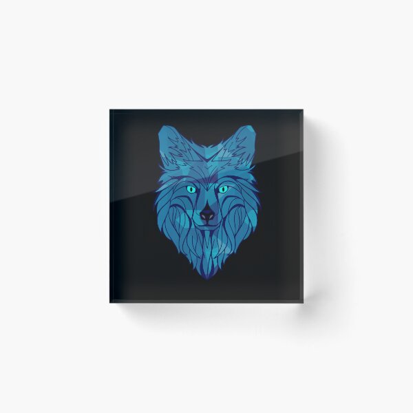 Item preview, Blue Poly Wolf designed and sold by Trace1234.