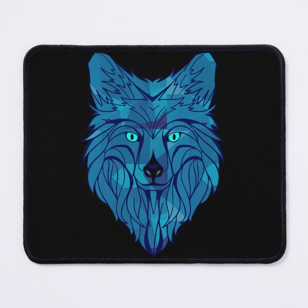 Item preview, Blue Poly Wolf designed and sold by Trace1234.