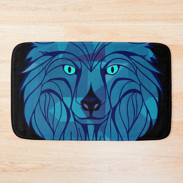 Item preview, Blue Poly Wolf designed and sold by Trace1234.