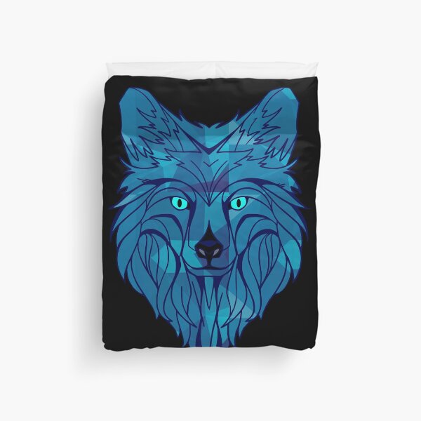 Item preview, Blue Poly Wolf designed and sold by Trace1234.