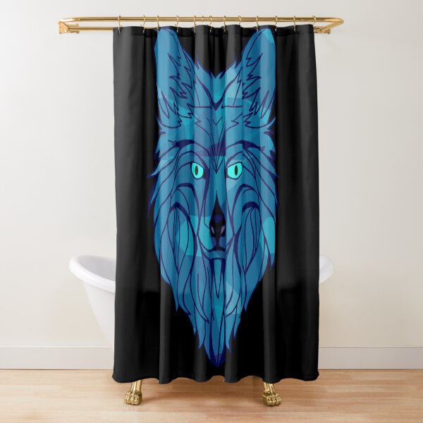 Item preview, Blue Poly Wolf designed and sold by Trace1234.