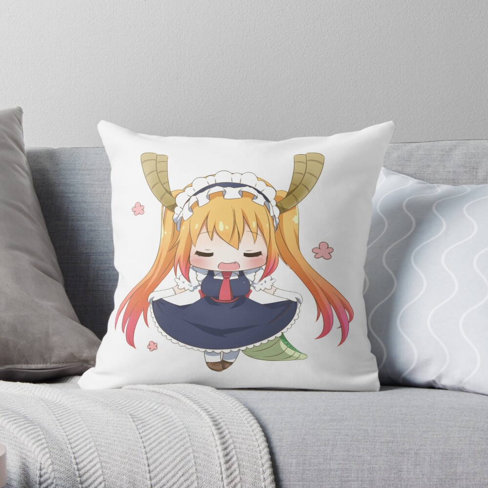 dragon maid tail pillow