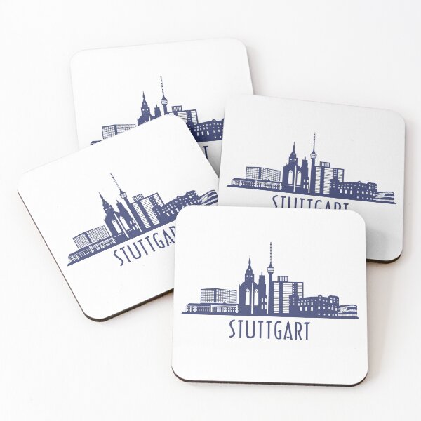 Item preview, Stuttgart Skyline designed and sold by patternprint1.