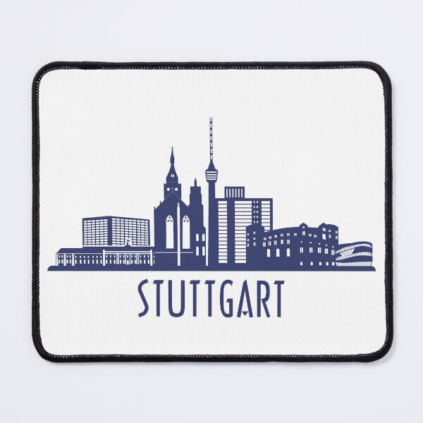 Item preview, Stuttgart Skyline designed and sold by patternprint1.