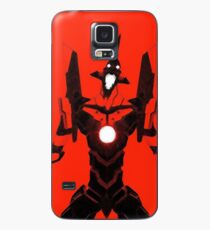 Funda/vinilo para Samsung Galaxy Evangelion Unit-01 - Rojo