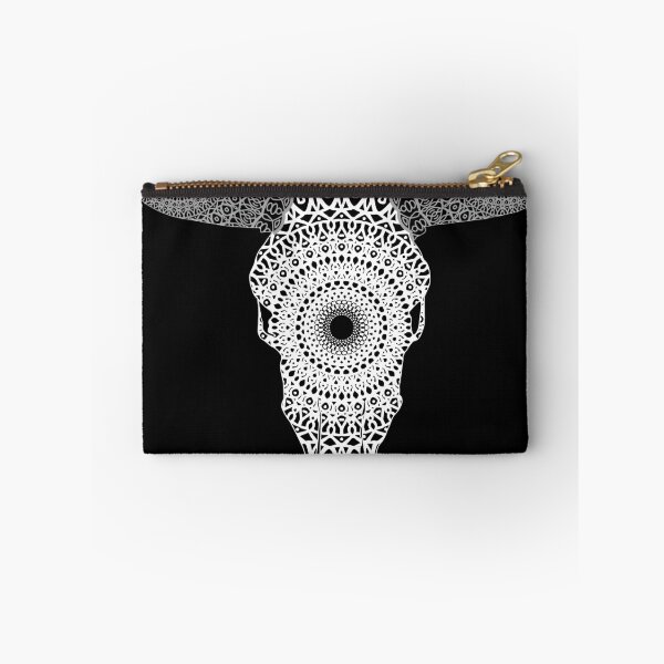 Aperçu de l'œuvre Mandala Longhorn Crâne créée et vendue par Elizabeth  Karlson.