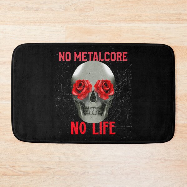 Item preview, No Metalcore No Life - Heavy Metal Metalcore Design designed and sold by Shirtlify.