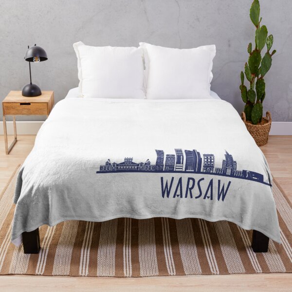 Item preview, Warsaw Skyline designed and sold by patternprint1.