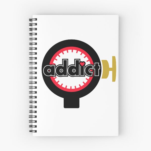 Item preview, Knitting Machine Addict (black text) designed and sold by Patrick Watson.