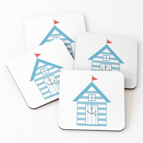 Item preview, Blue Beach Hut designed and sold by StudioShine.