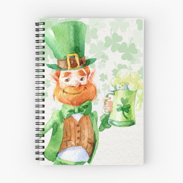Item preview, Happy St Patricks Day - Watercolour Leprechaun  designed and sold by Simply Celebrated Milestones.
