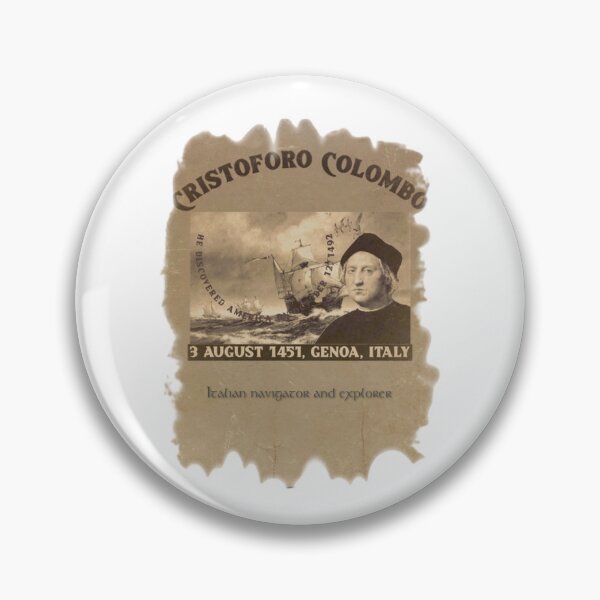 Item preview, Cristoforo Colombo Art design T-Shirt designed and sold by The best online style shop.