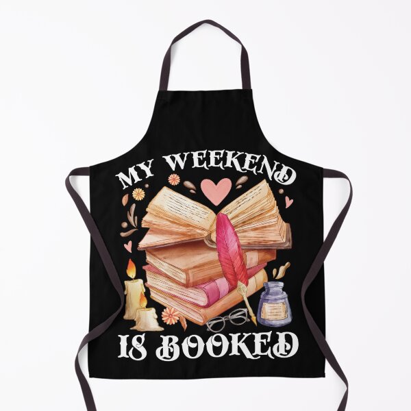 Item preview, My Weekend is Booked Bookish Books Lover Bookworm Library designed and sold by CREATIVE-TEE.