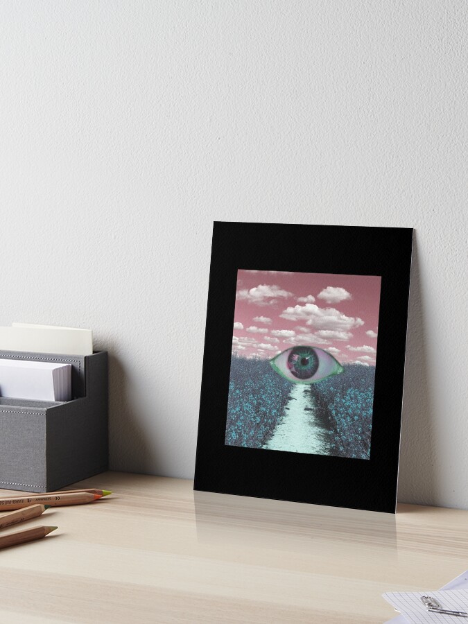 Dreamcore Weirdcore Aesthetics All Seeing Eyes V1 | Art Board Print