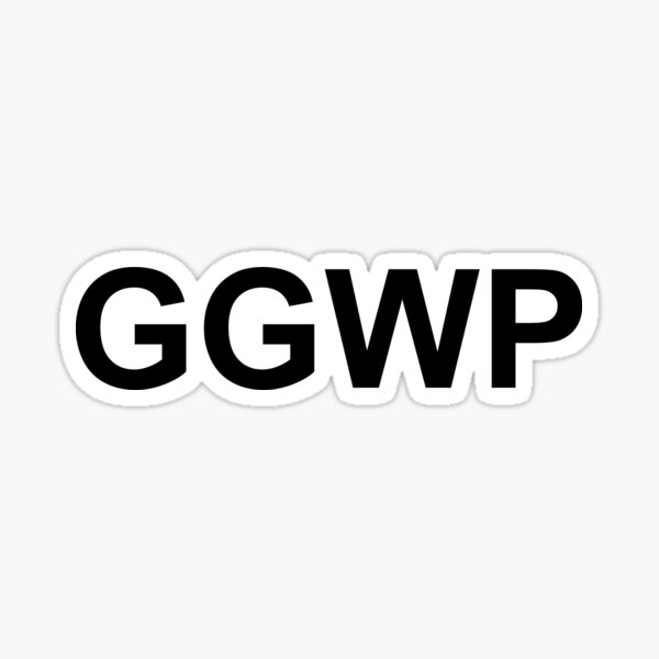 GGWP - League Of Legends - Sticker