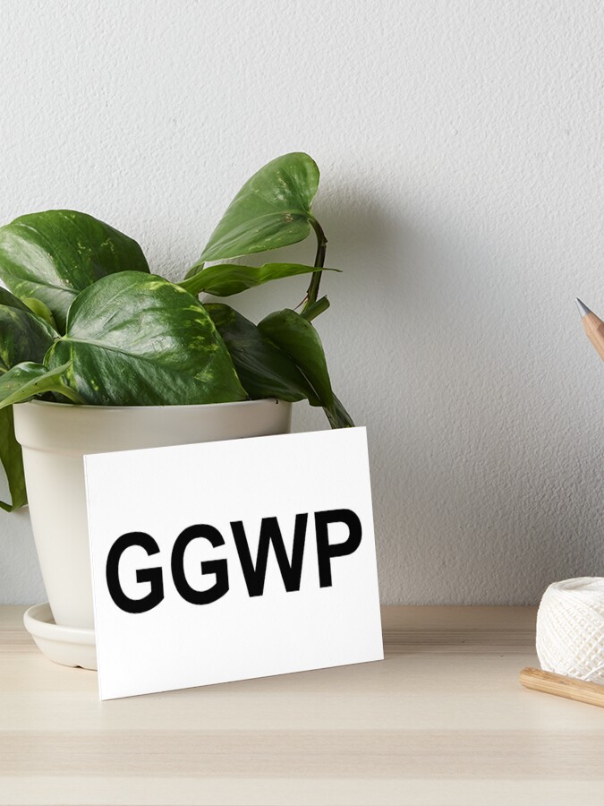 GGWP Sticker by trashak