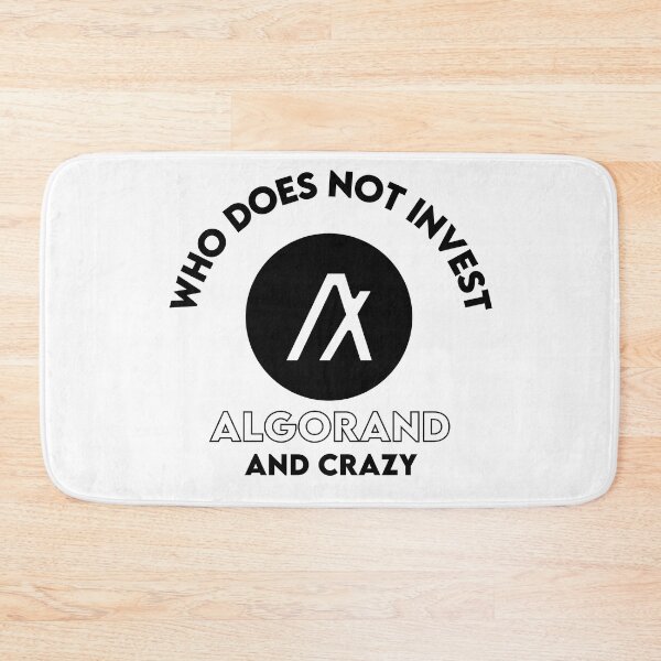 Item preview, Who Does Not Invest Algorand And Crazy designed and sold by WaguinhoTex.